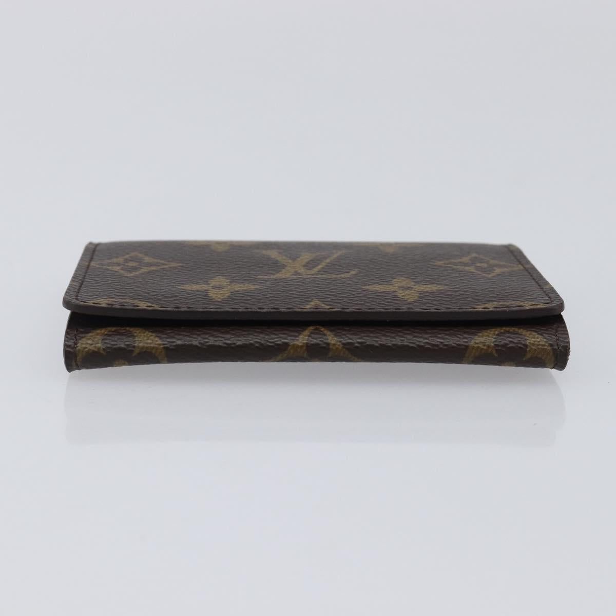 LOUIS VUITTON Monogram Anvelop Cult De Vuitto Card Case M62920 LV Auth 211507A