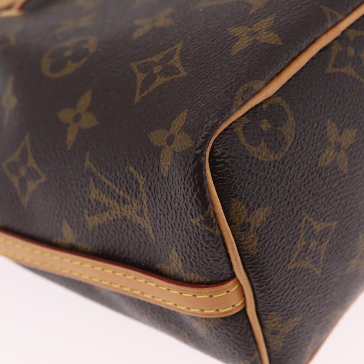 LOUIS VUITTON Monogram Nanonoe Shoulder Bag M81266 LV Auth 211510SAM