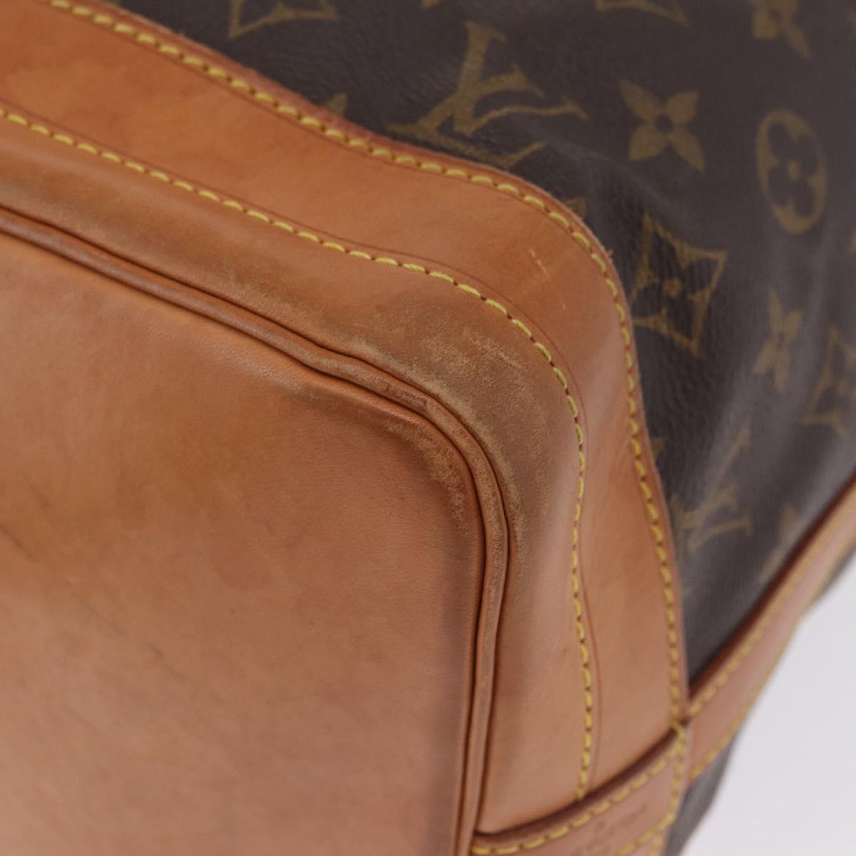 LOUIS VUITTON Monogram Noe Shoulder Bag M42224 LV Auth 211521A