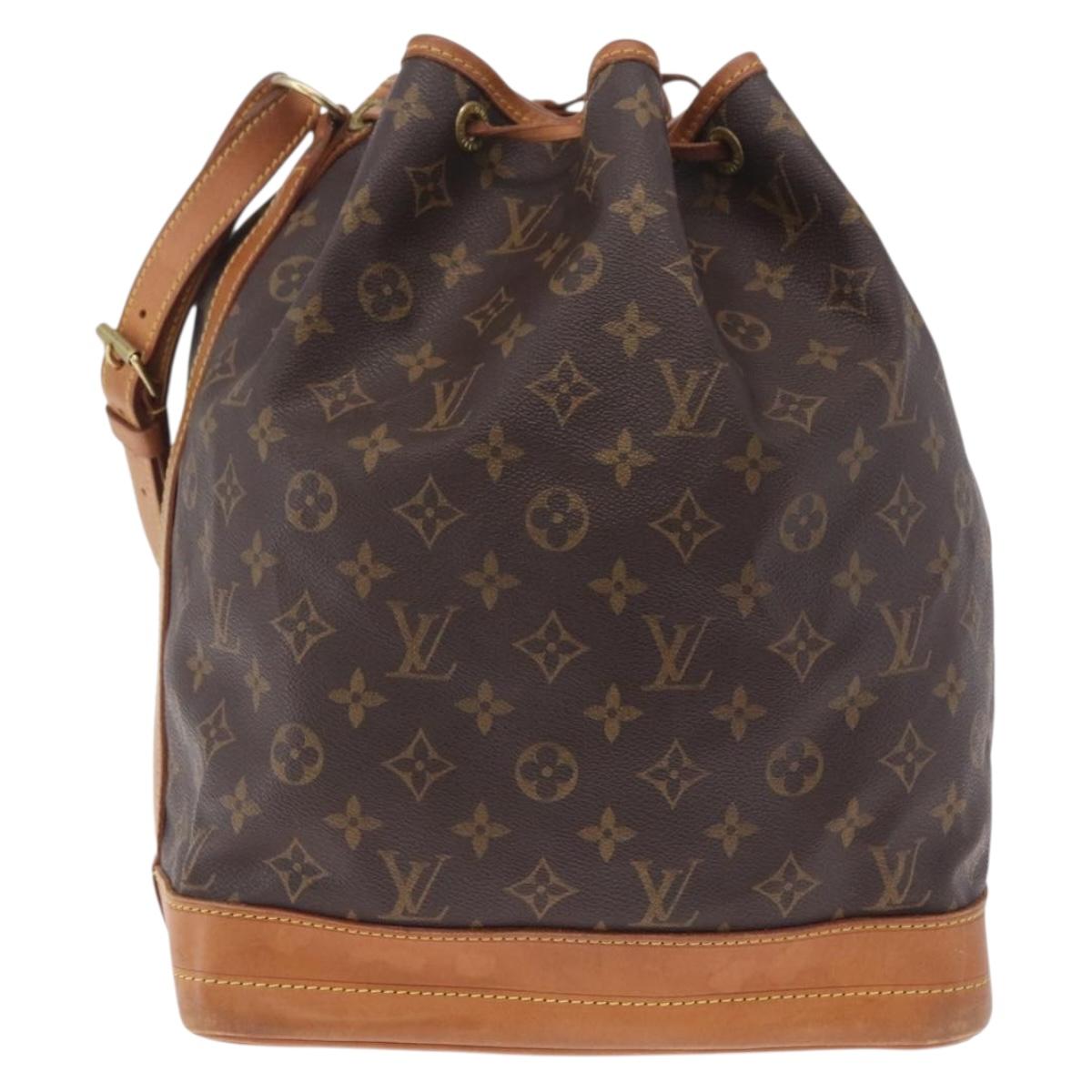 LOUIS VUITTON Monogram Noe Shoulder Bag M42224 LV Auth 211521A