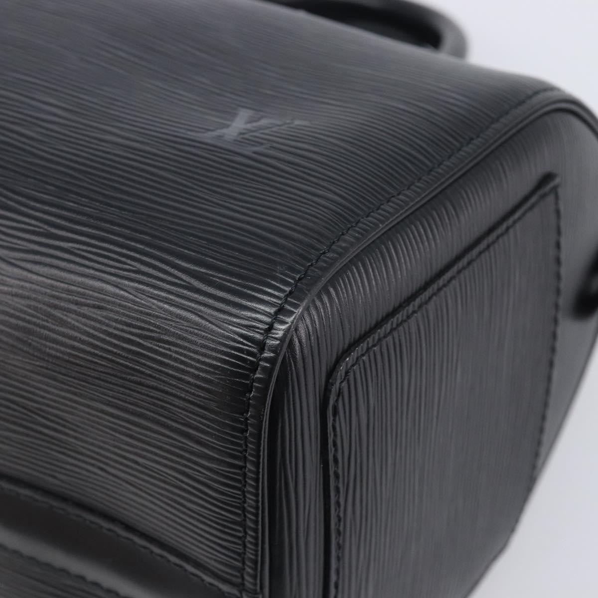 LOUIS VUITTON Epi Speedy 25 Hand Bag Black M59042 LV Auth 211537V