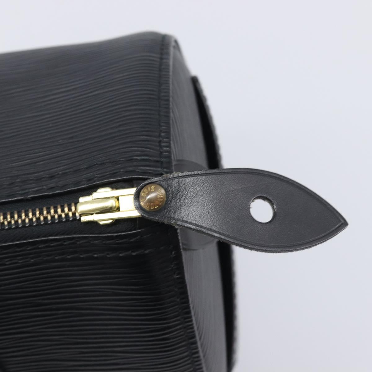 LOUIS VUITTON Epi Speedy 25 Hand Bag Black M59042 LV Auth 211537V
