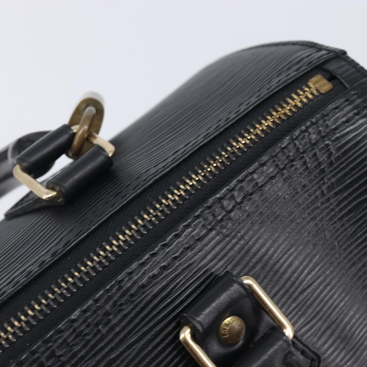 LOUIS VUITTON Epi Speedy 25 Hand Bag Black M59042 LV Auth 211537V