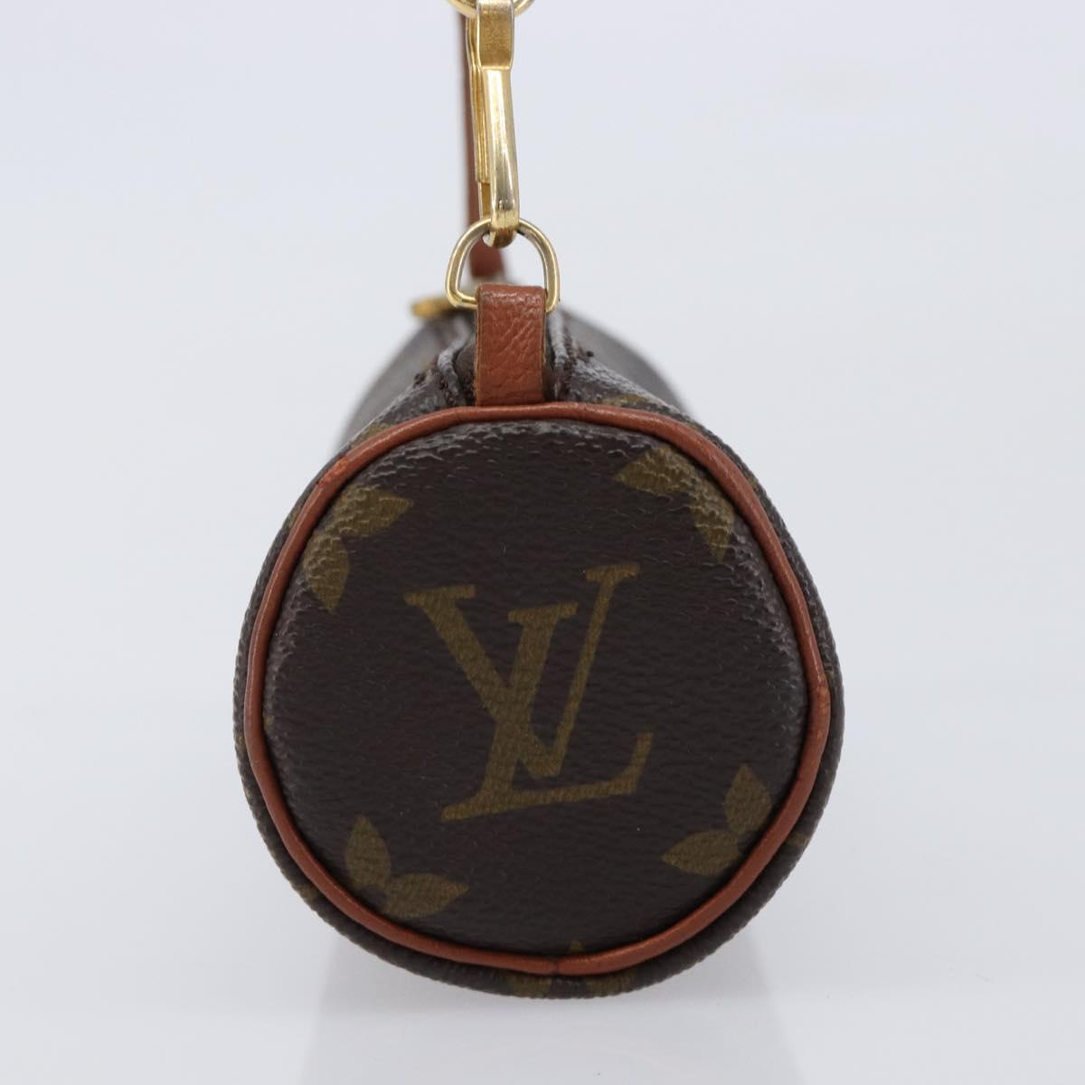 LOUIS VUITTON Monogram Papillon Pouch LV Auth 211574