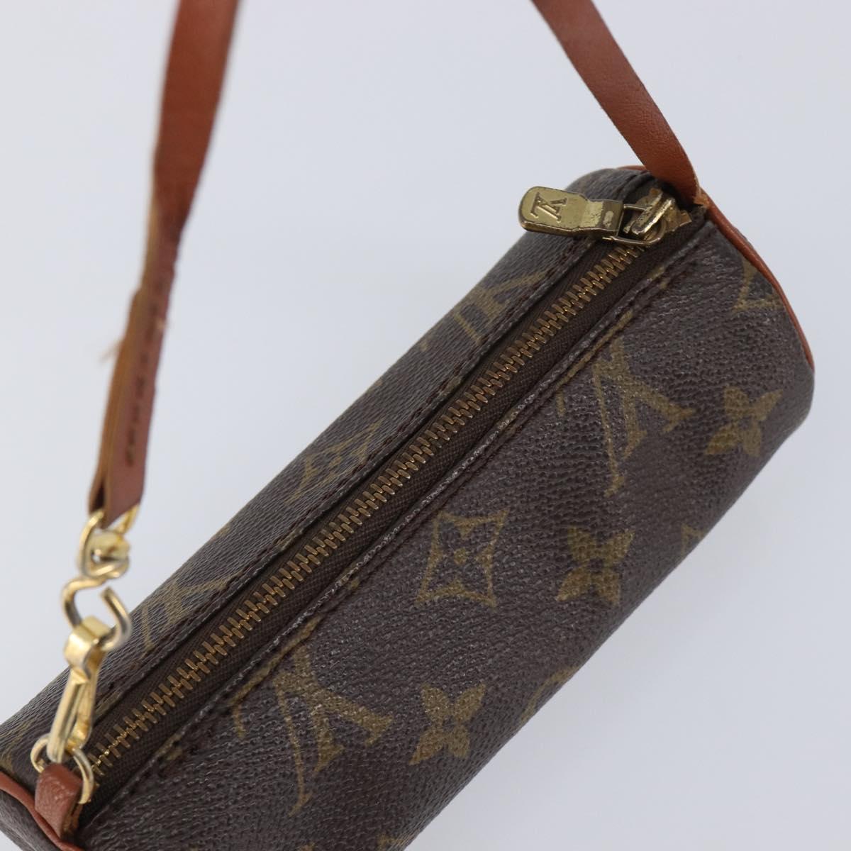 LOUIS VUITTON Monogram Papillon Pouch LV Auth 211574