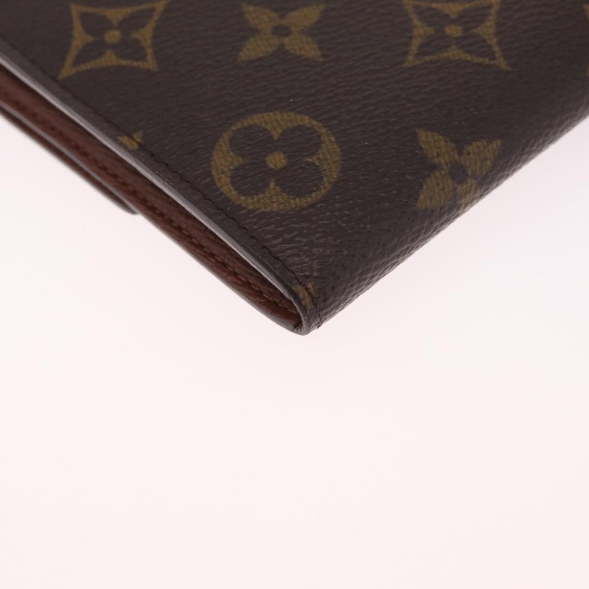 LOUIS VUITTON Monogram Portefeuille Sarah Long Wallet M61734 LV Auth 211629V