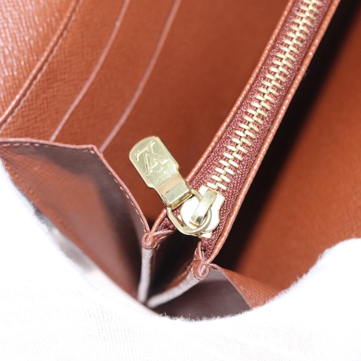 LOUIS VUITTON Monogram Portefeuille Sarah Long Wallet M61734 LV Auth 211629V