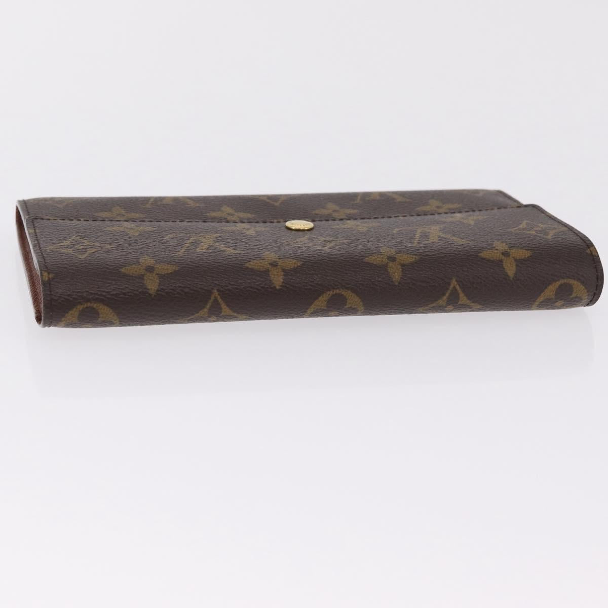 LOUIS VUITTON Monogram Portefeuille Sarah Long Wallet M61734 LV Auth 211629V