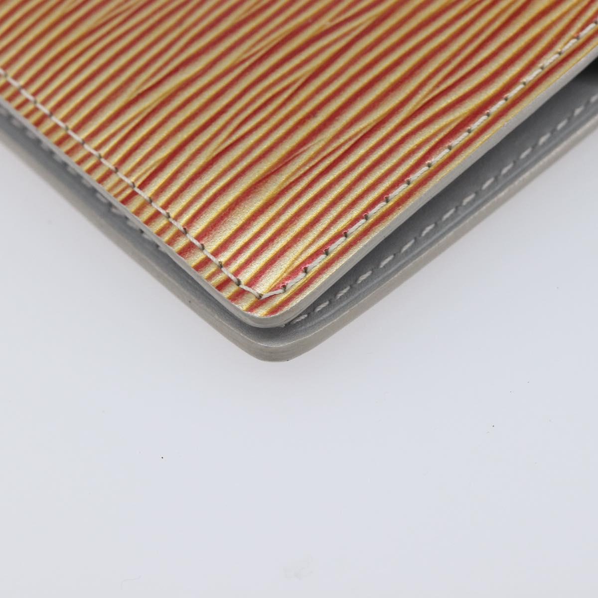 LOUIS VUITTON Cyber Epi Agenda PM Day Planner Cover Orange M99081 LV Auth 211649