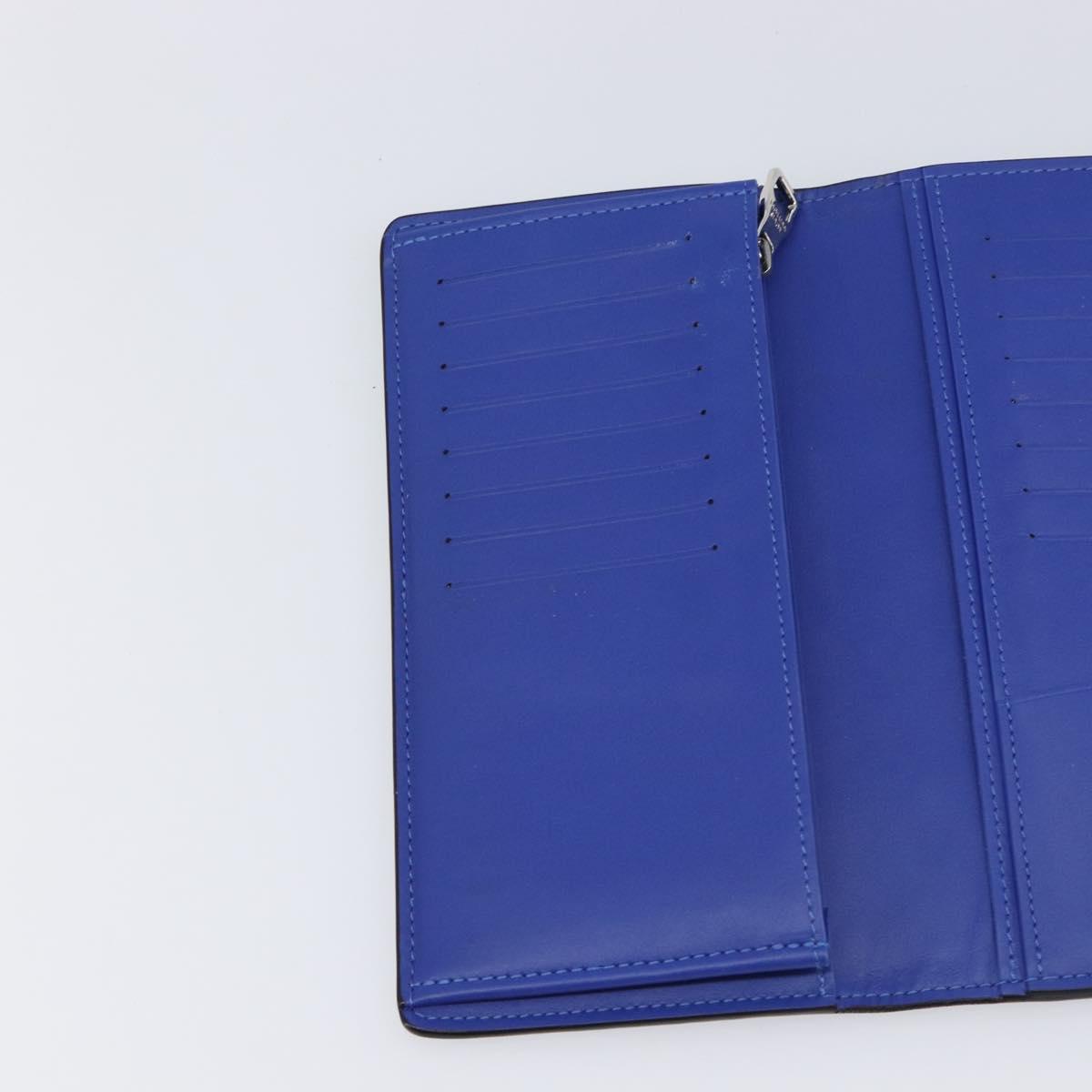 LOUIS VUITTON Taurillon Illusion Portefeuille Plaza Wallet M81255 Auth 211655SAM