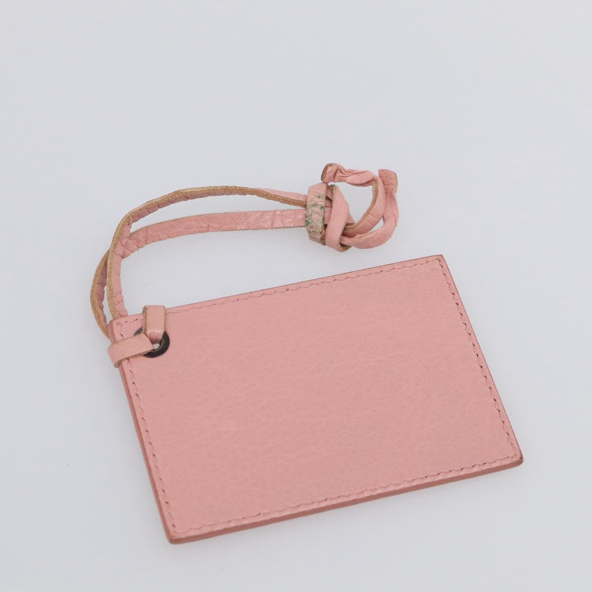 Balenciaga Classic Mini City Bag Leather 2way Pink Silver 300295 Auth 211746V