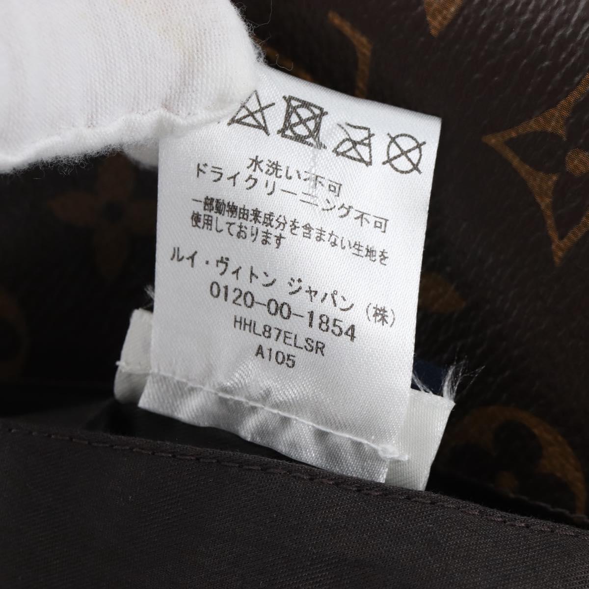 LOUIS VUITTON Monogram Jacket 50/1A5Q6F LV Auth 211780SM