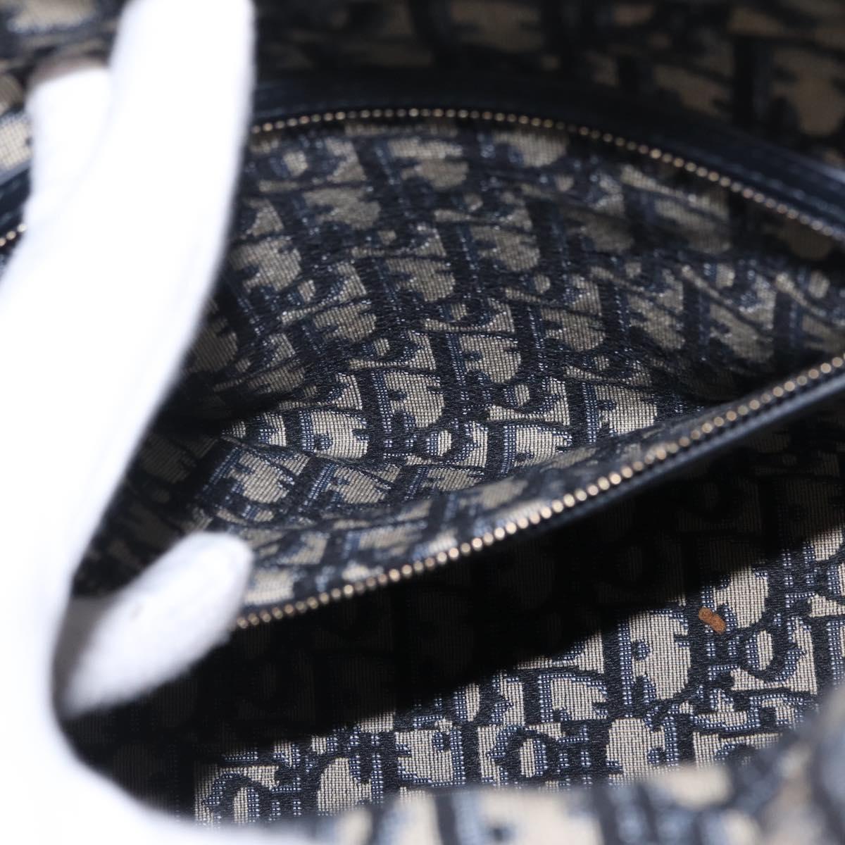Christian Dior Book Tote Hand Bag Rattan 2way Beige Gold Auth 211782M