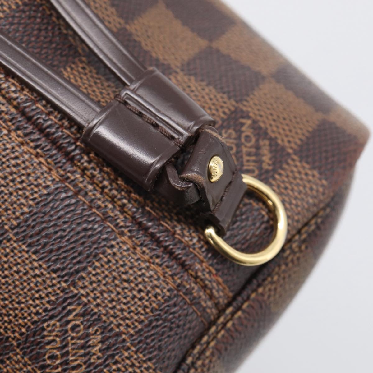 LOUIS VUITTON Damier Ebene Neverfull PM Tote Bag N51109 LV Auth 211804V