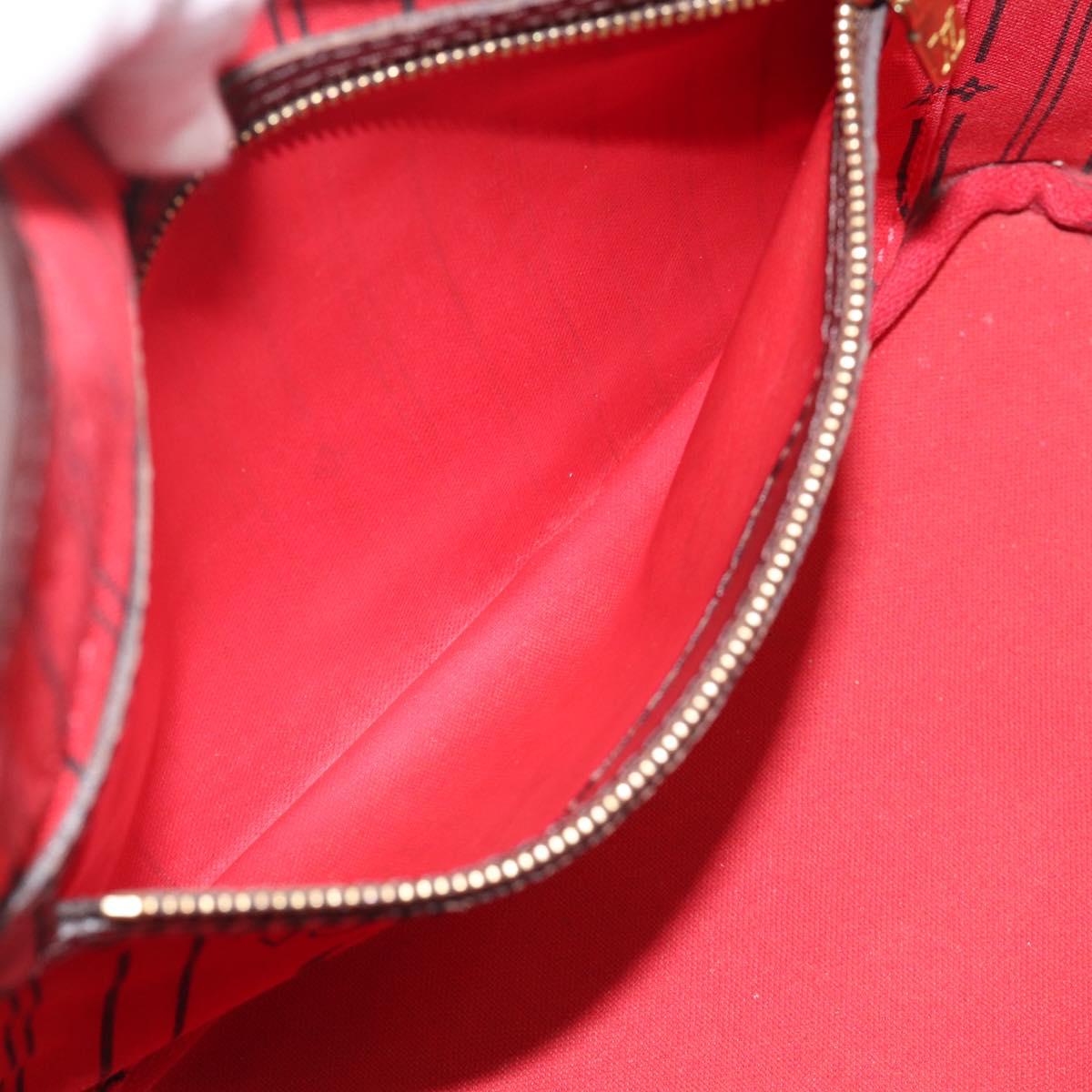LOUIS VUITTON Damier Ebene Neverfull PM Tote Bag N51109 LV Auth 211804V