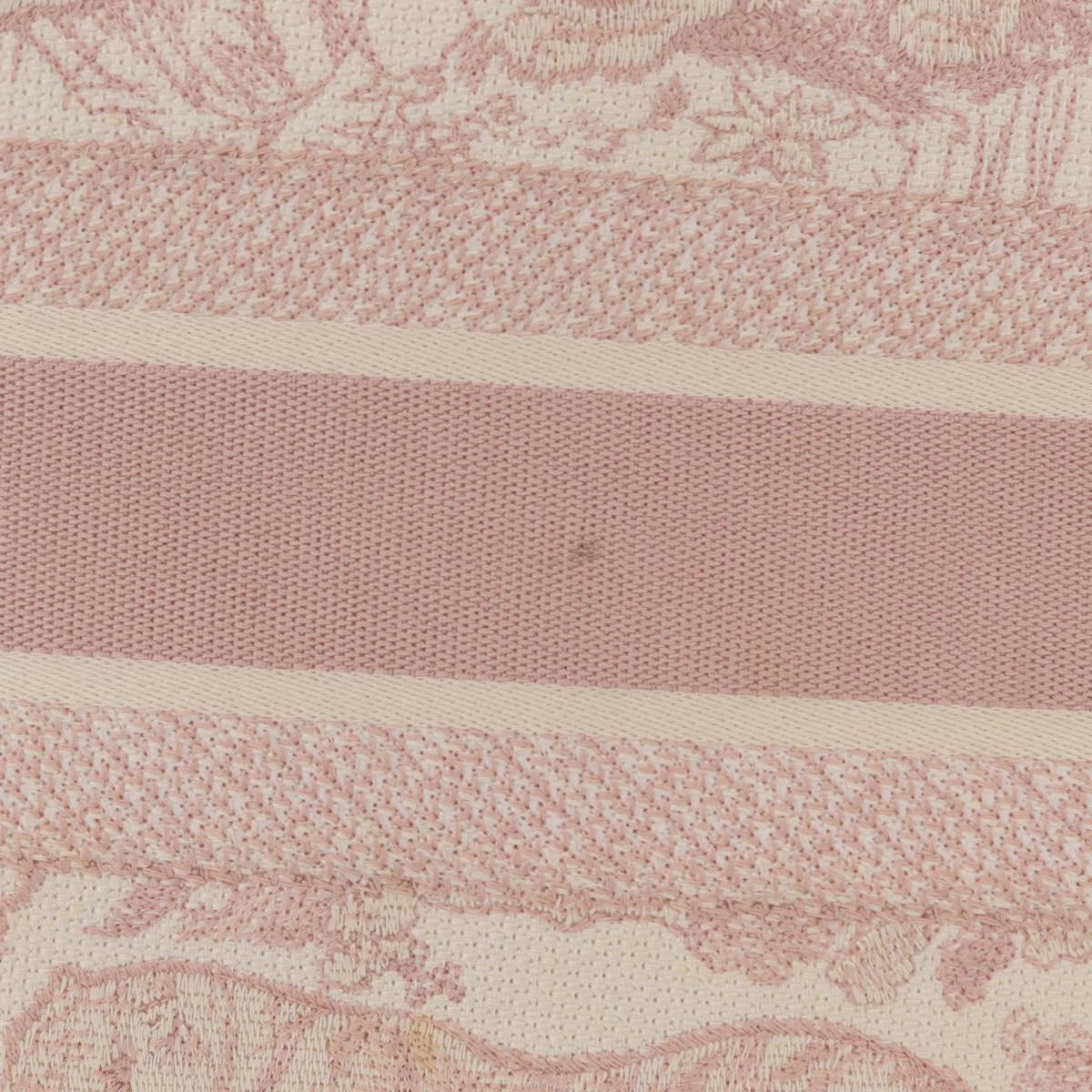 Christian Dior Book Tote Bag Canvas Pink Auth 211809V