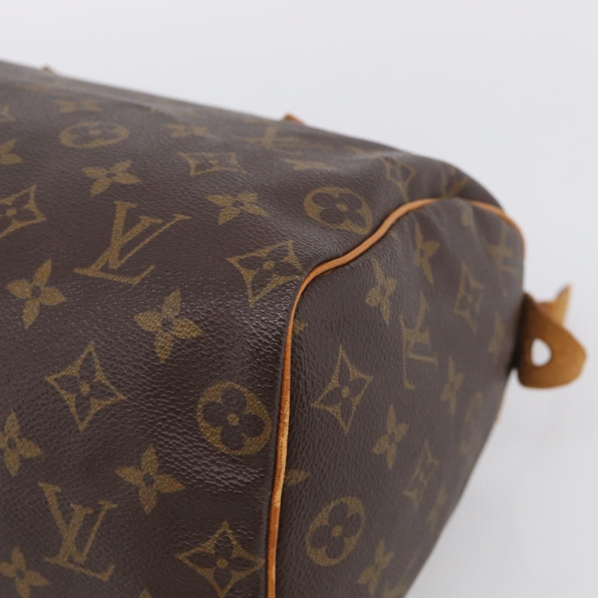 LOUIS VUITTON Monogram Speedy 25 Hand Bag M41528 LV Auth 211816A