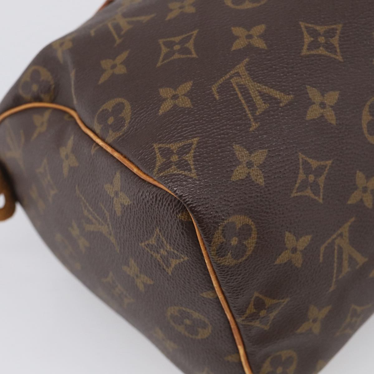 LOUIS VUITTON Monogram Speedy 25 Hand Bag M41528 LV Auth 211816A