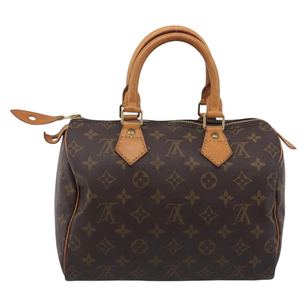 LOUIS VUITTON Monogram Speedy 25 Hand Bag M41528 LV Auth 211816A