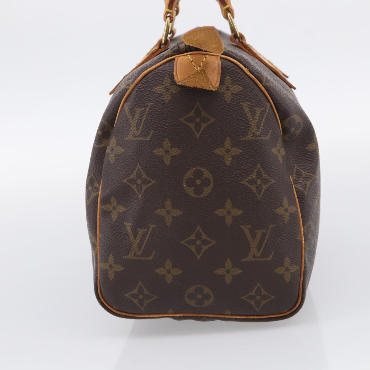 LOUIS VUITTON Monogram Speedy 25 Hand Bag M41528 LV Auth 211816A
