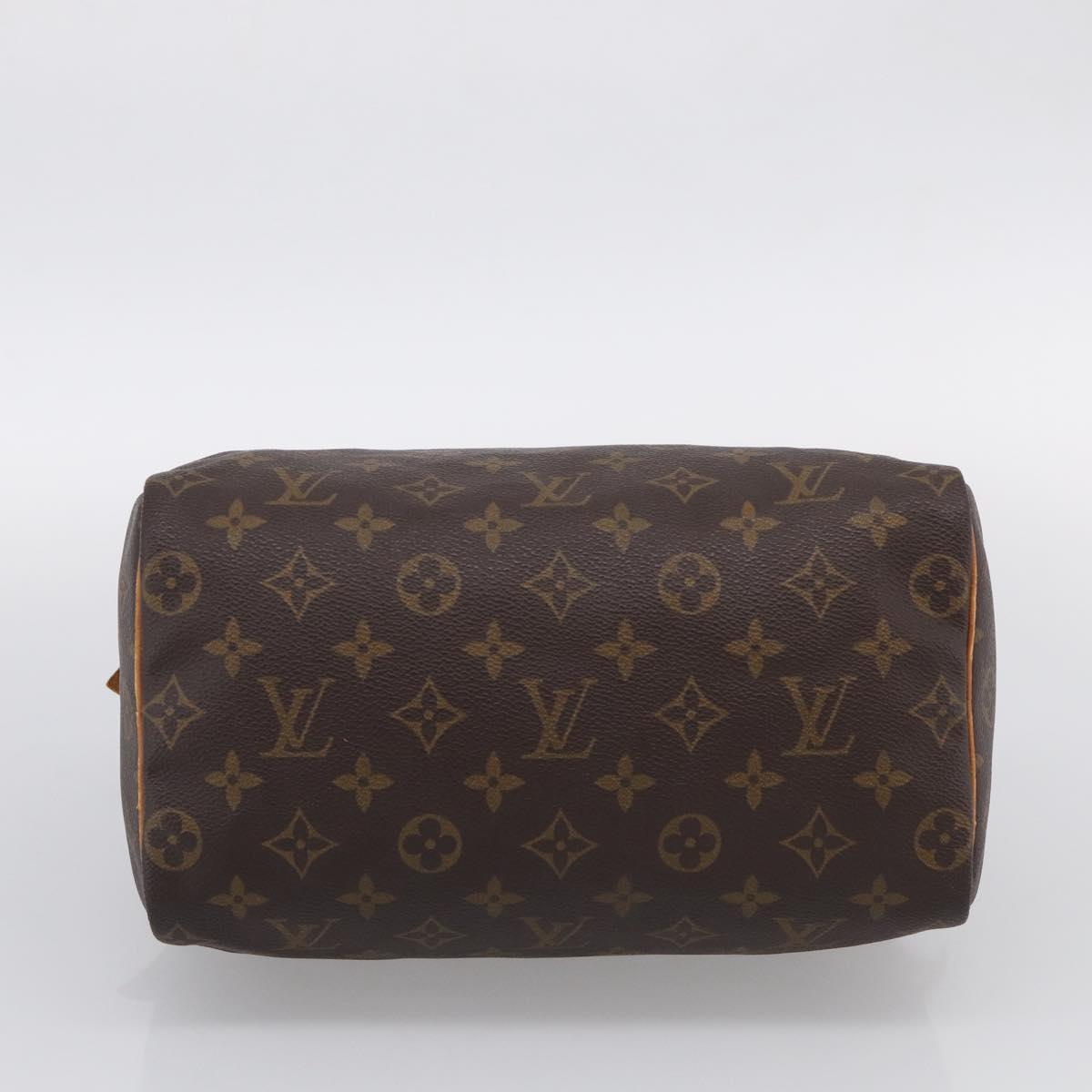 LOUIS VUITTON Monogram Speedy 25 Hand Bag M41528 LV Auth 211816A