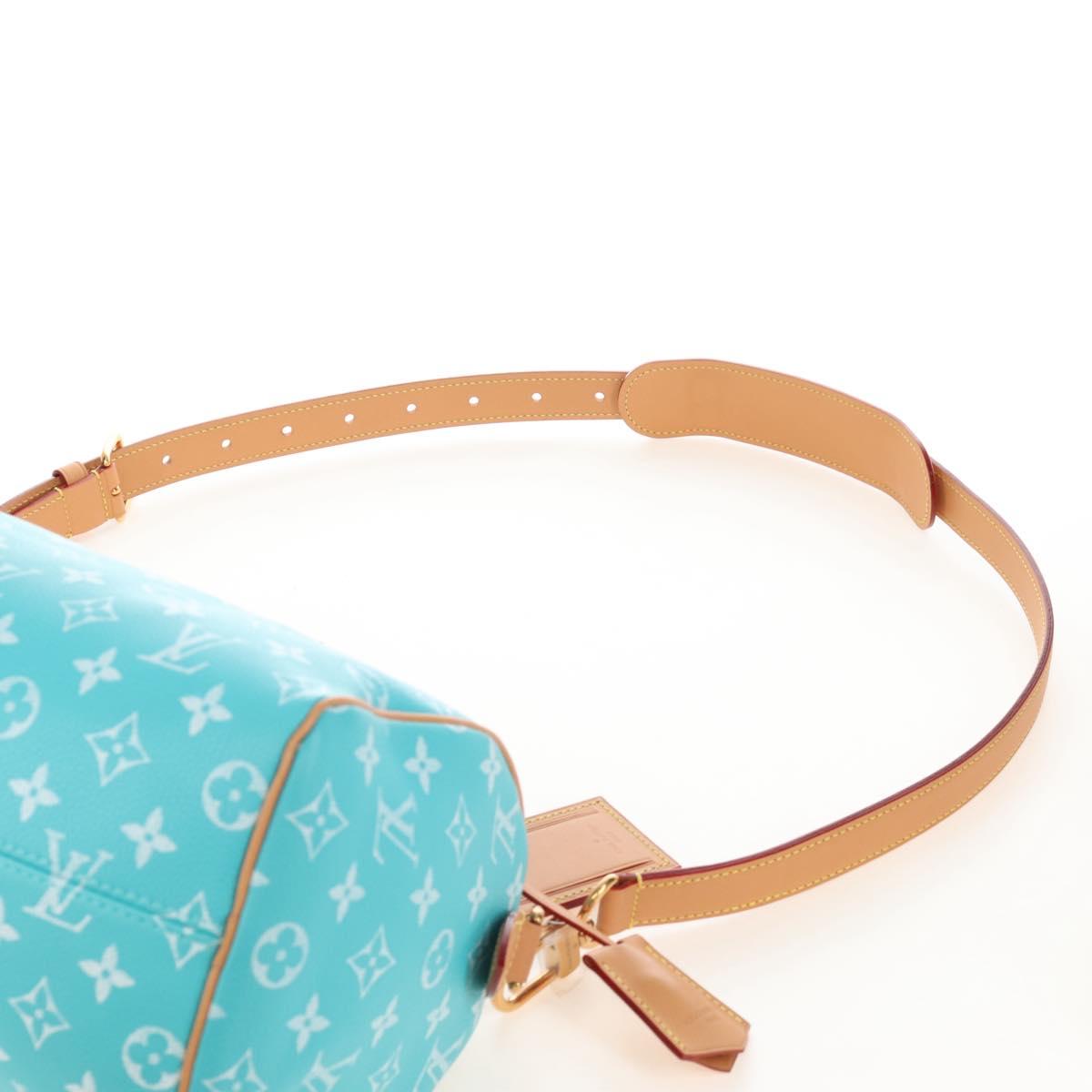 LOUIS VUITTON Speedy P9 Bandouliere 25 Bag Turquoise Blue M11561 Auth 211820SM