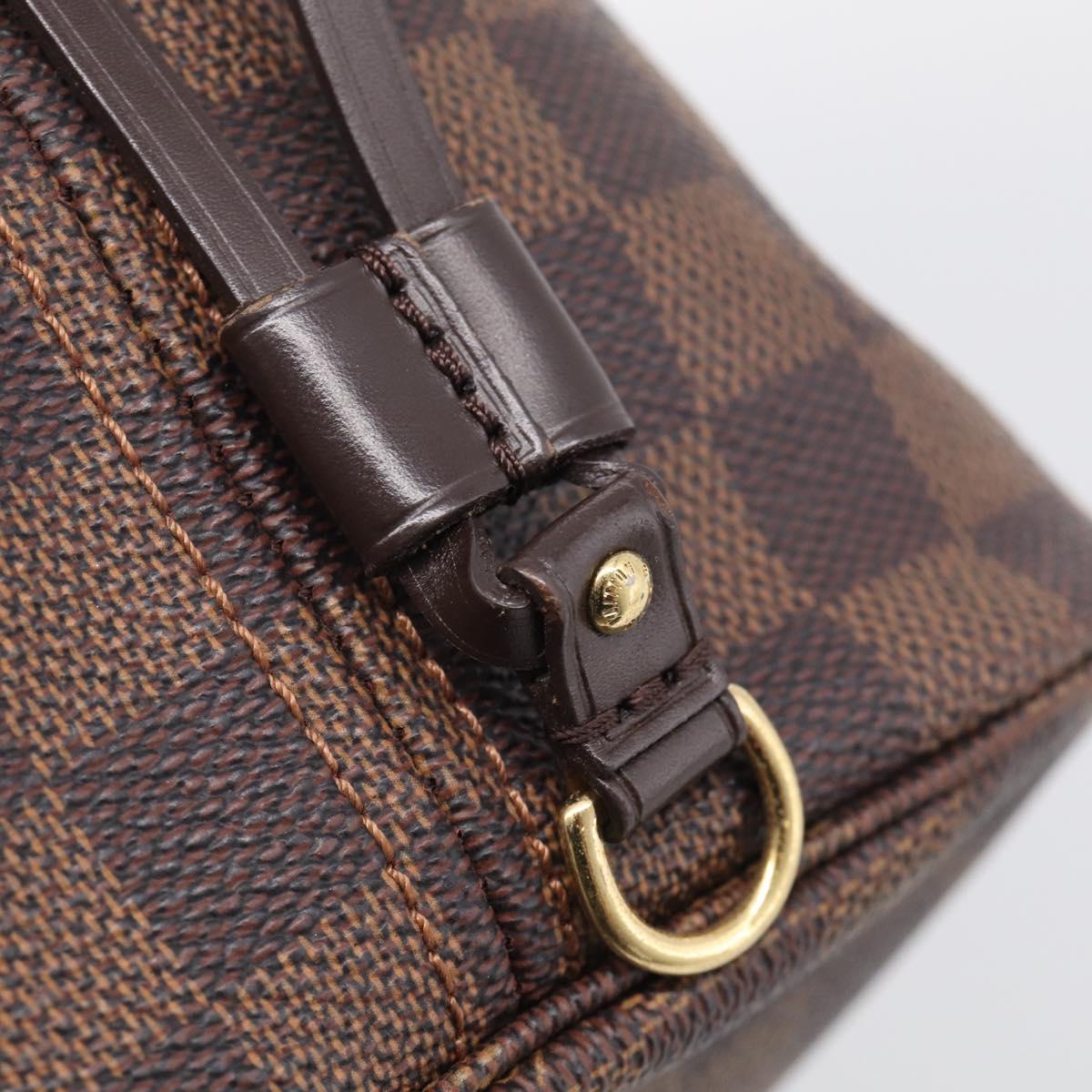 LOUIS VUITTON Damier Ebene Neverfull MM Tote Bag N51105 LV Auth 211839A