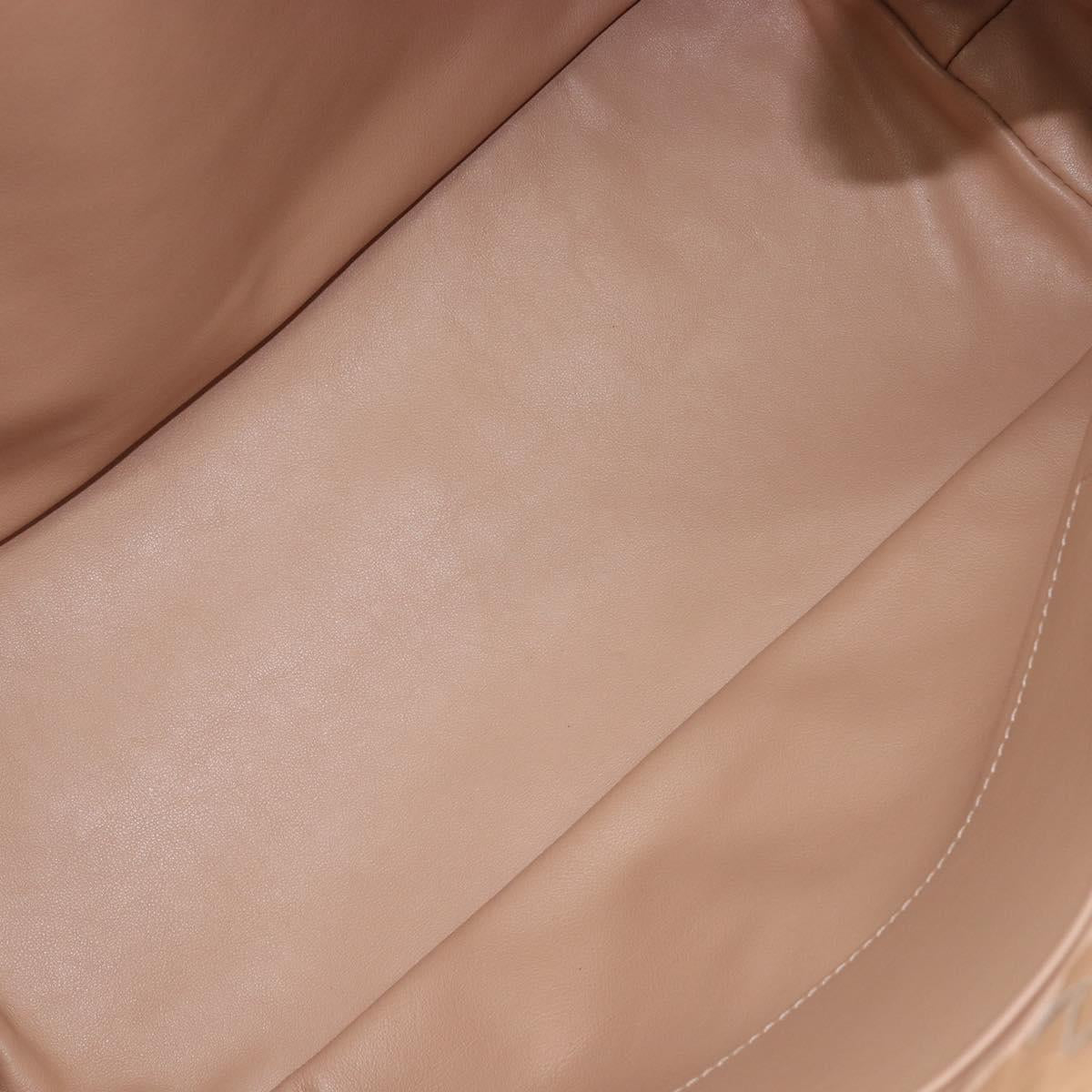 Bottega Veneta INTRECCIATO Tote Bag Leather Beige Gold Auth 211863V