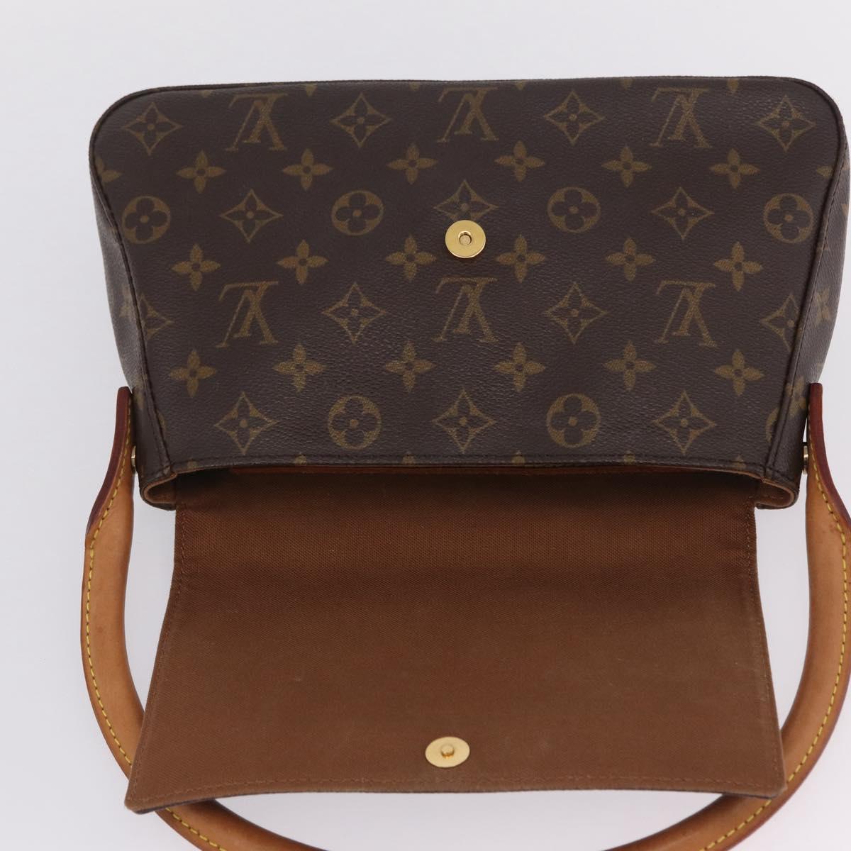 LOUIS VUITTON Monogram Mini Looping Shoulder Bag M51147 LV Auth 211874V