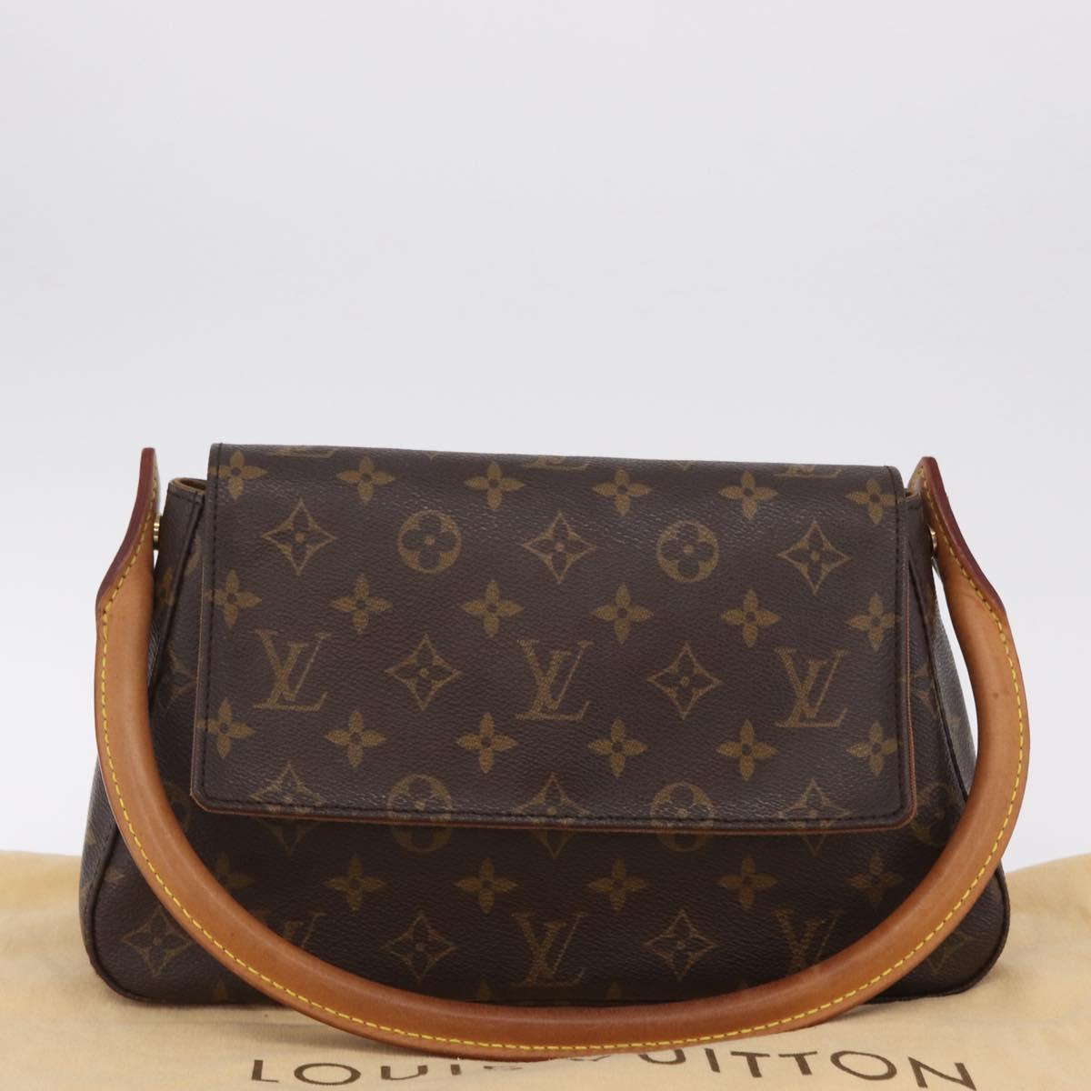 LOUIS VUITTON Monogram Mini Looping Shoulder Bag M51147 LV Auth 211874V
