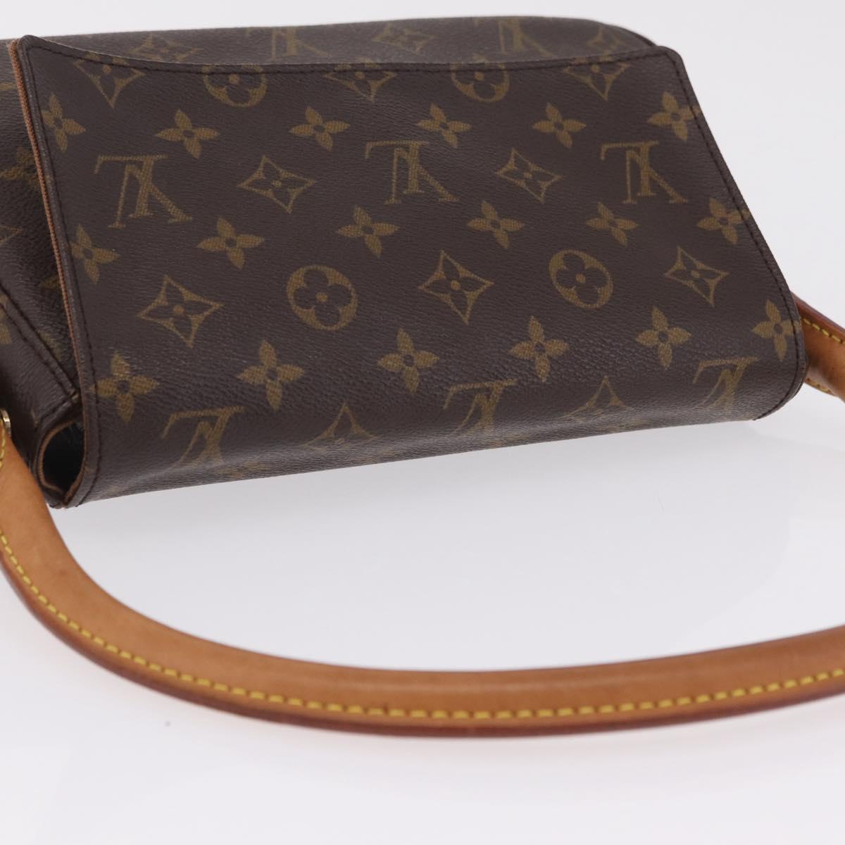 LOUIS VUITTON Monogram Mini Looping Shoulder Bag M51147 LV Auth 211874V