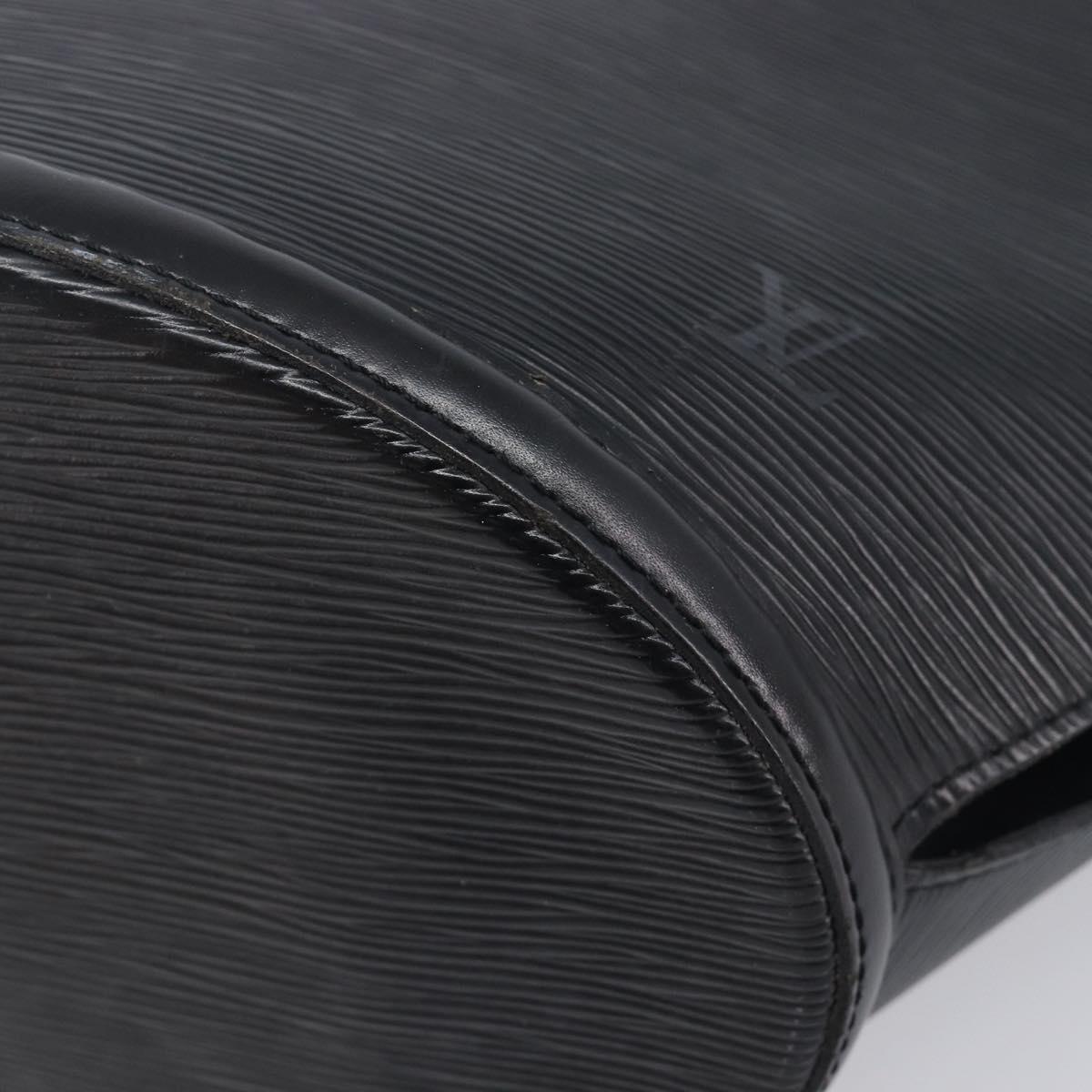 LOUIS VUITTON Epi Saint Jacques Shopping Bag Black M52272 LV Auth 211930