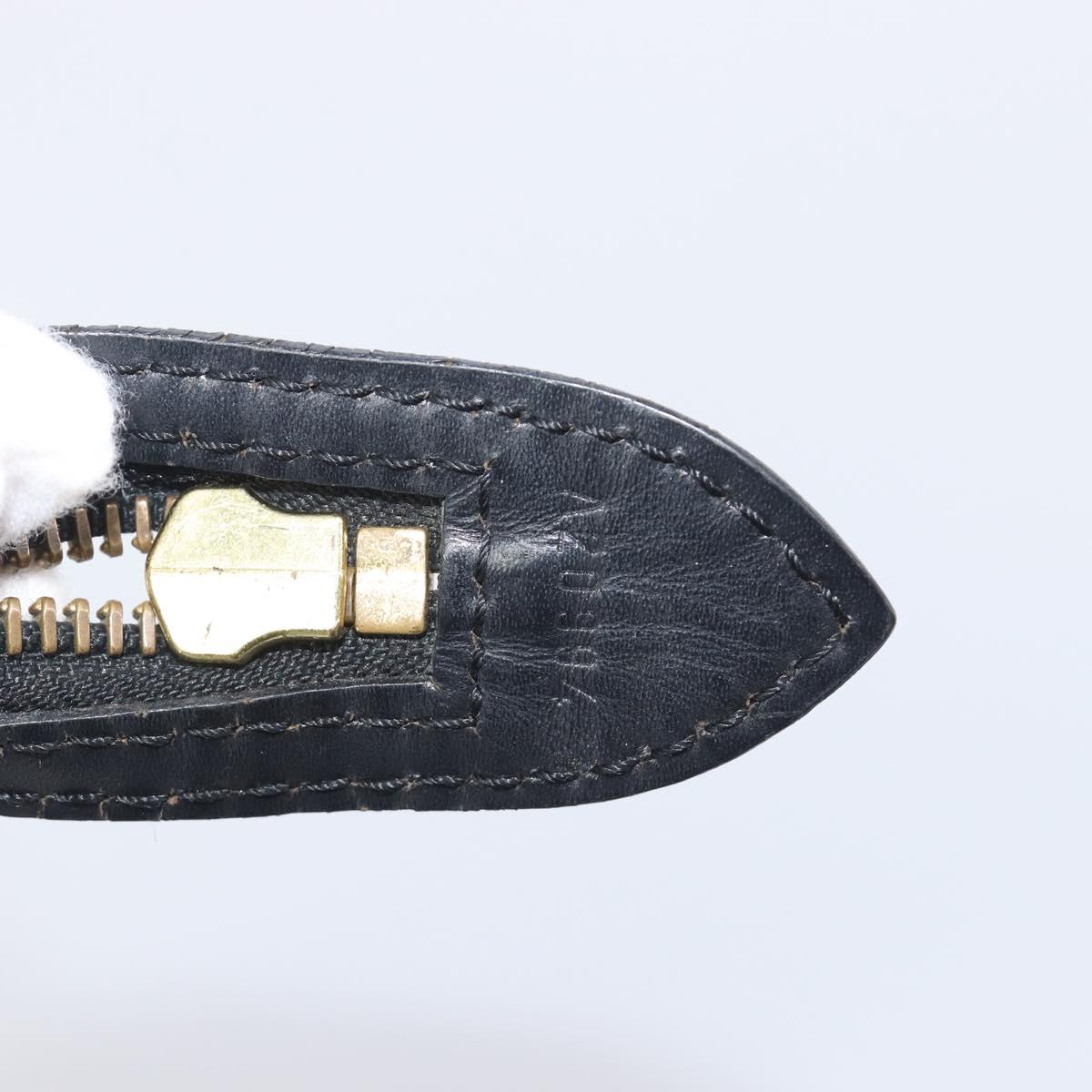 LOUIS VUITTON Epi Saint Jacques Shopping Bag Black M52272 LV Auth 211930
