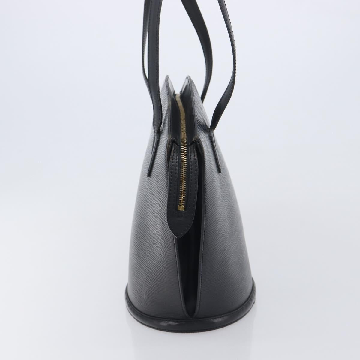 LOUIS VUITTON Epi Saint Jacques Shopping Bag Black M52272 LV Auth 211930