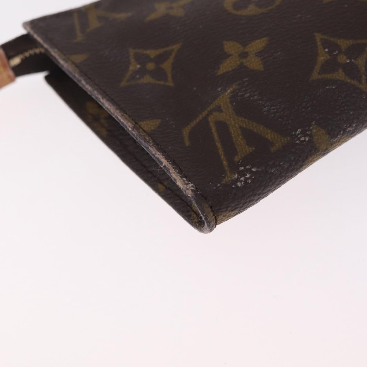 LOUIS VUITTON Monogram Bucket GM Accessory Pouch LV Auth 211932