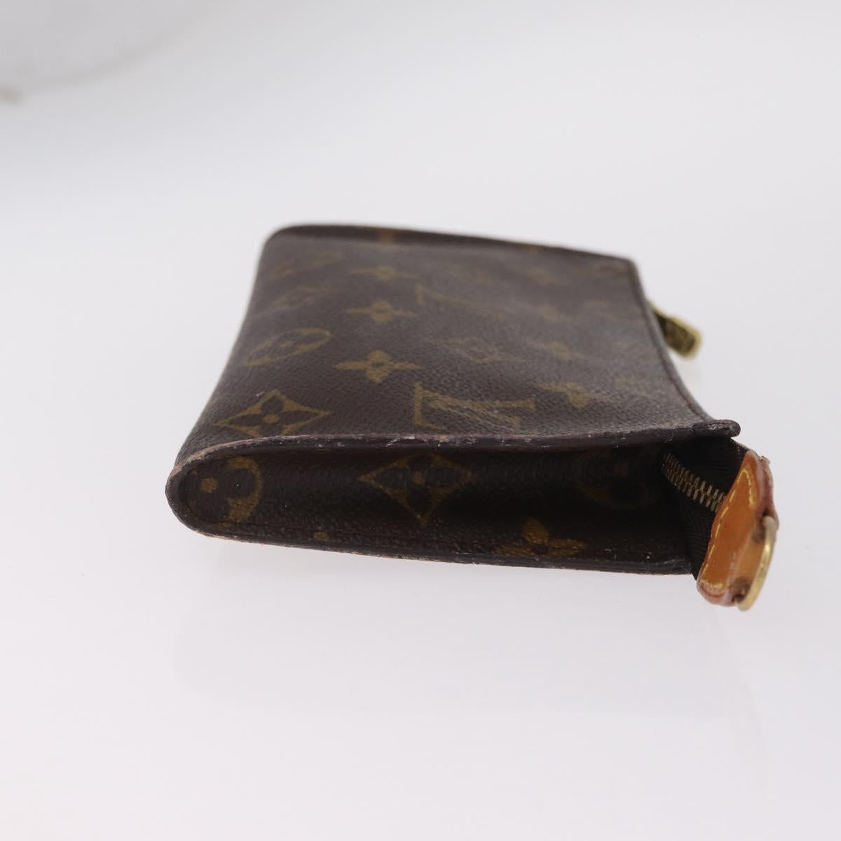 LOUIS VUITTON Monogram Bucket GM Accessory Pouch LV Auth 211932