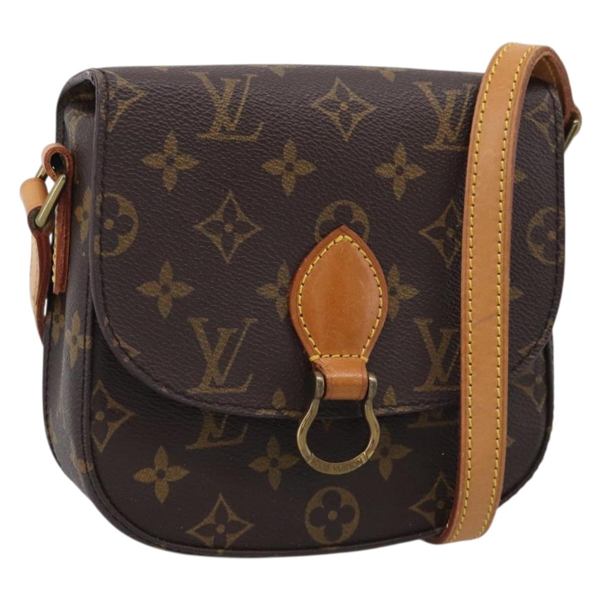 LOUIS VUITTON Monogram Saint Cloud PM Shoulder Bag M51244 LV Auth 211939