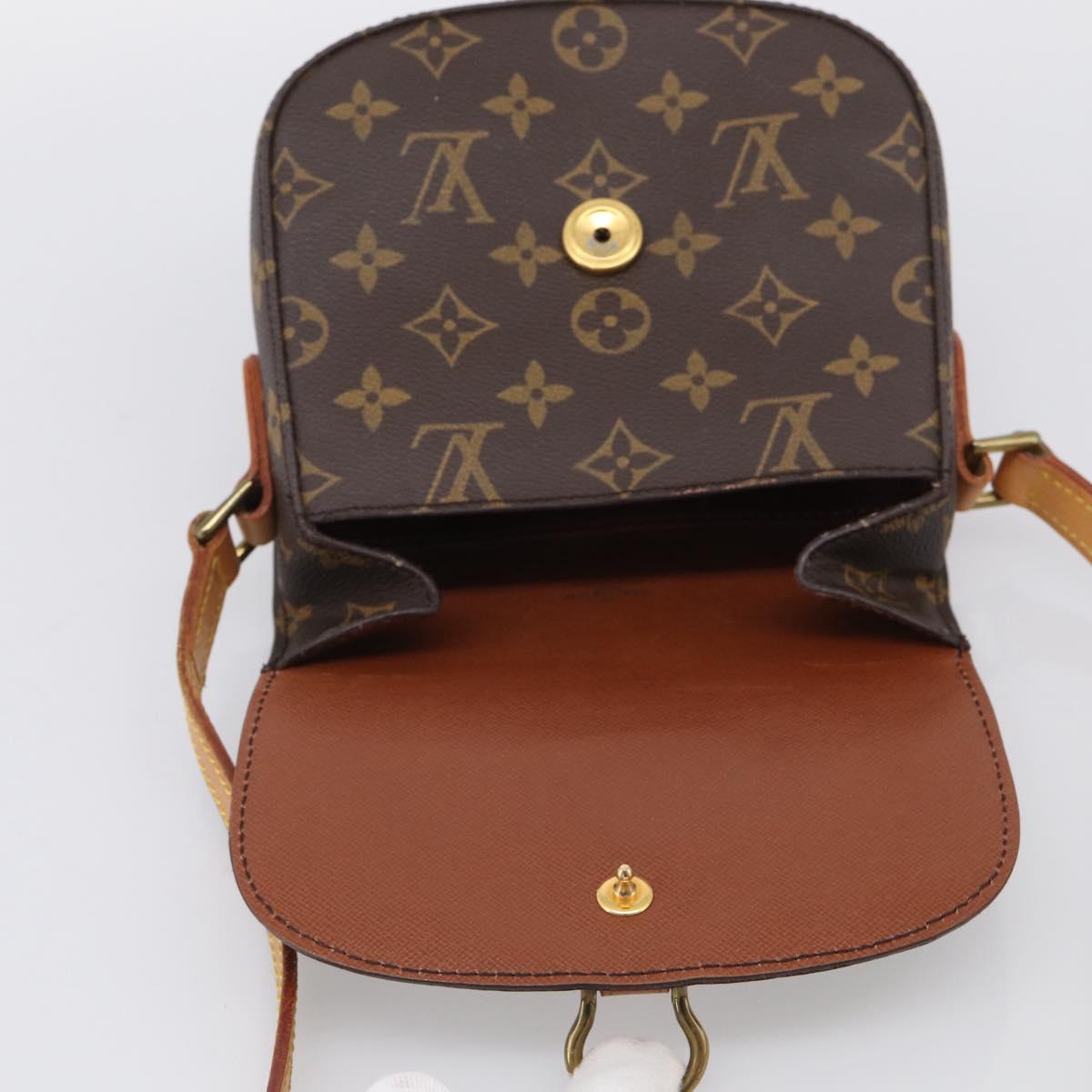 LOUIS VUITTON Monogram Saint Cloud PM Shoulder Bag M51244 LV Auth 211939