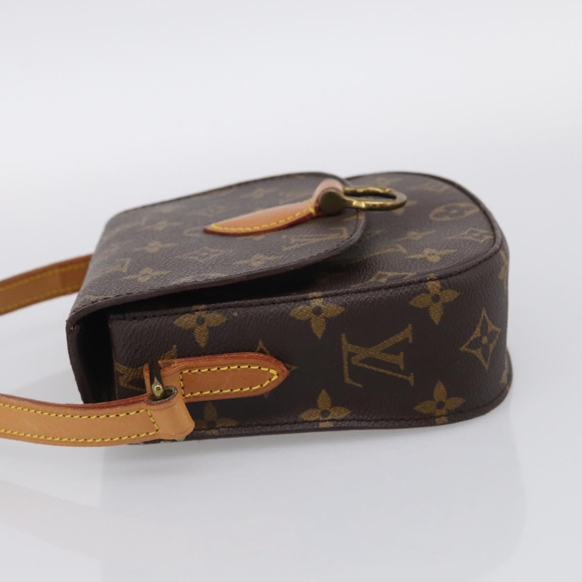 LOUIS VUITTON Monogram Saint Cloud PM Shoulder Bag M51244 LV Auth 211939