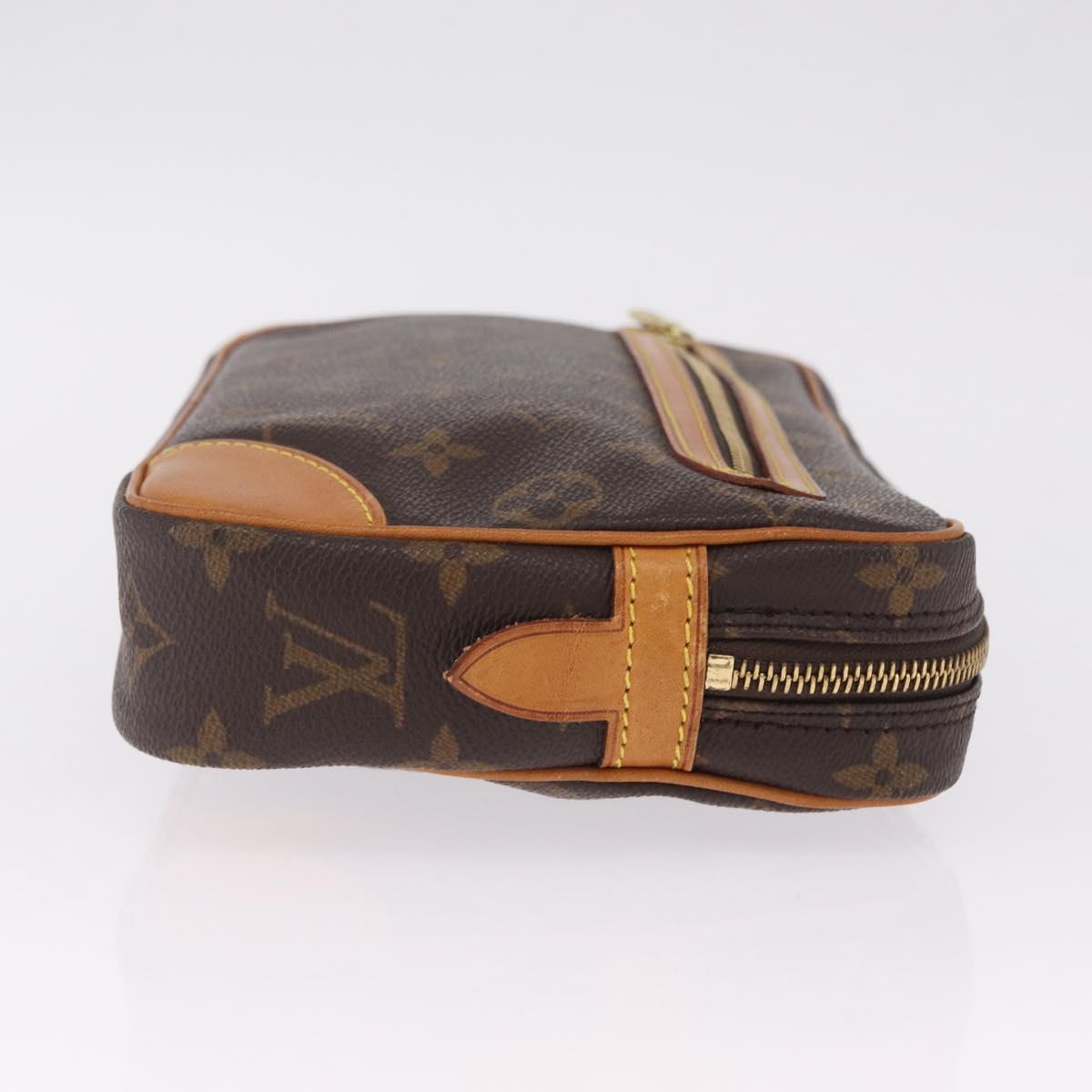 LOUIS VUITTON Monogram Marly Dragonne GM Clutch Bag M51825 LV Auth 211946A