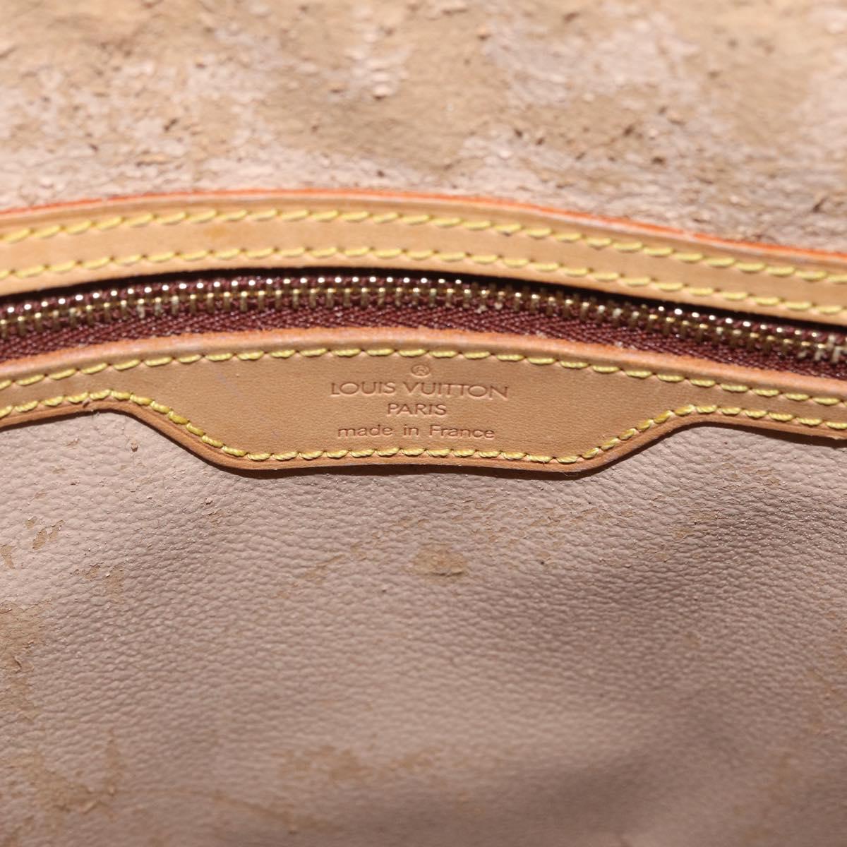 LOUIS VUITTON Monogram Bucket GM Shoulder Bag M42236 LV Auth 211958