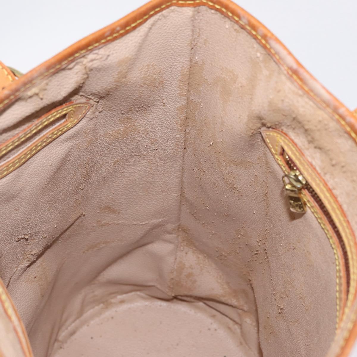 LOUIS VUITTON Monogram Bucket GM Shoulder Bag M42236 LV Auth 211958