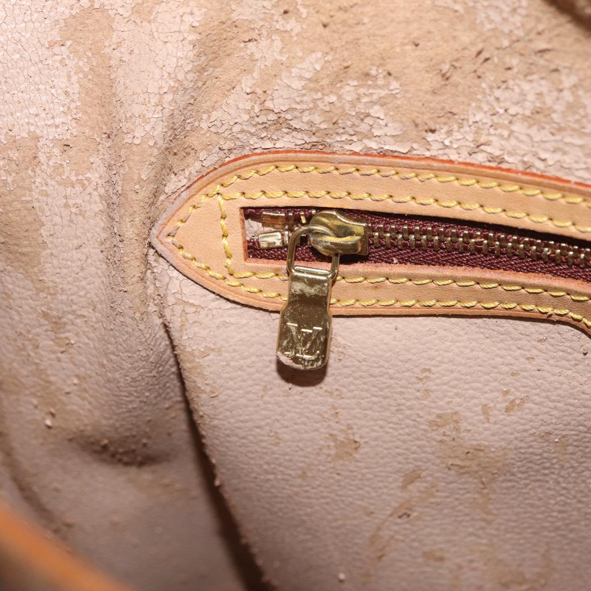 LOUIS VUITTON Monogram Bucket GM Shoulder Bag M42236 LV Auth 211958