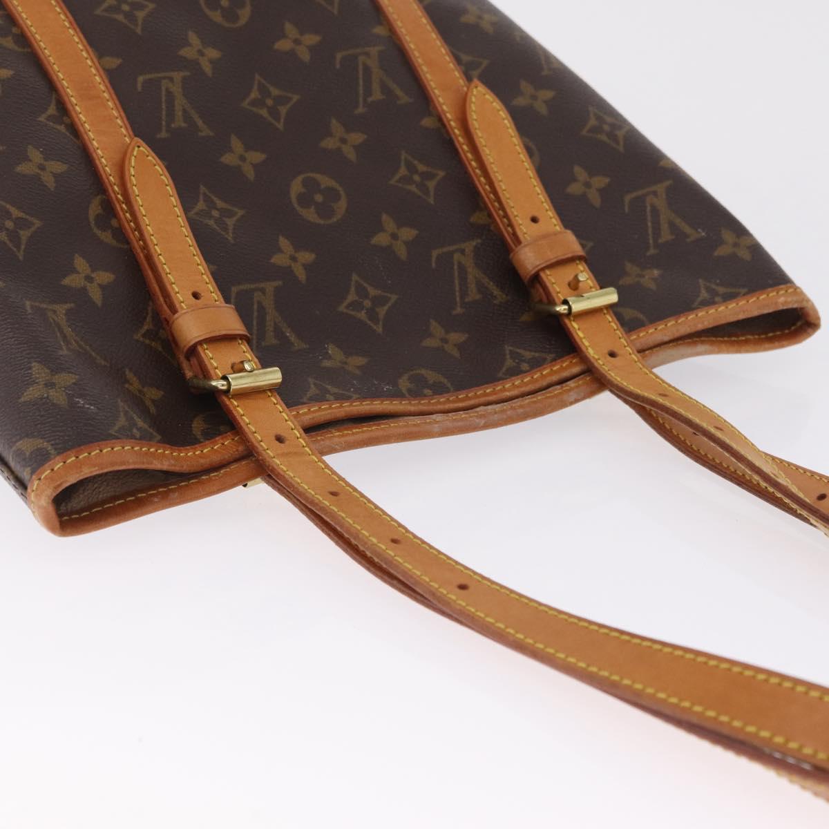 LOUIS VUITTON Monogram Bucket GM Shoulder Bag M42236 LV Auth 211958