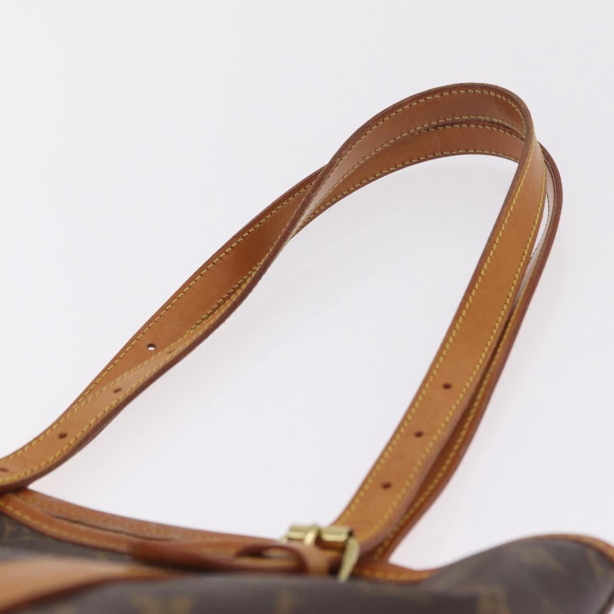 LOUIS VUITTON Monogram Bucket GM Shoulder Bag M42236 LV Auth 211958