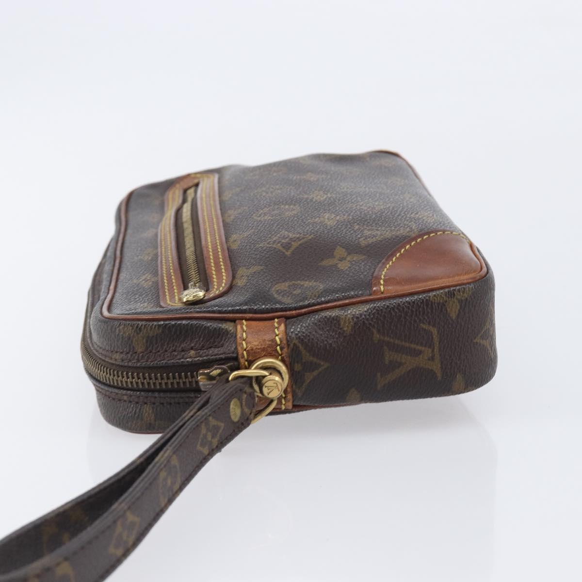 LOUIS VUITTON Monogram Marly Dragonne GM Clutch Bag M51825 LV Auth 211960