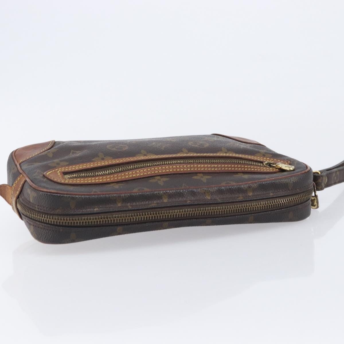 LOUIS VUITTON Monogram Marly Dragonne GM Clutch Bag M51825 LV Auth 211960