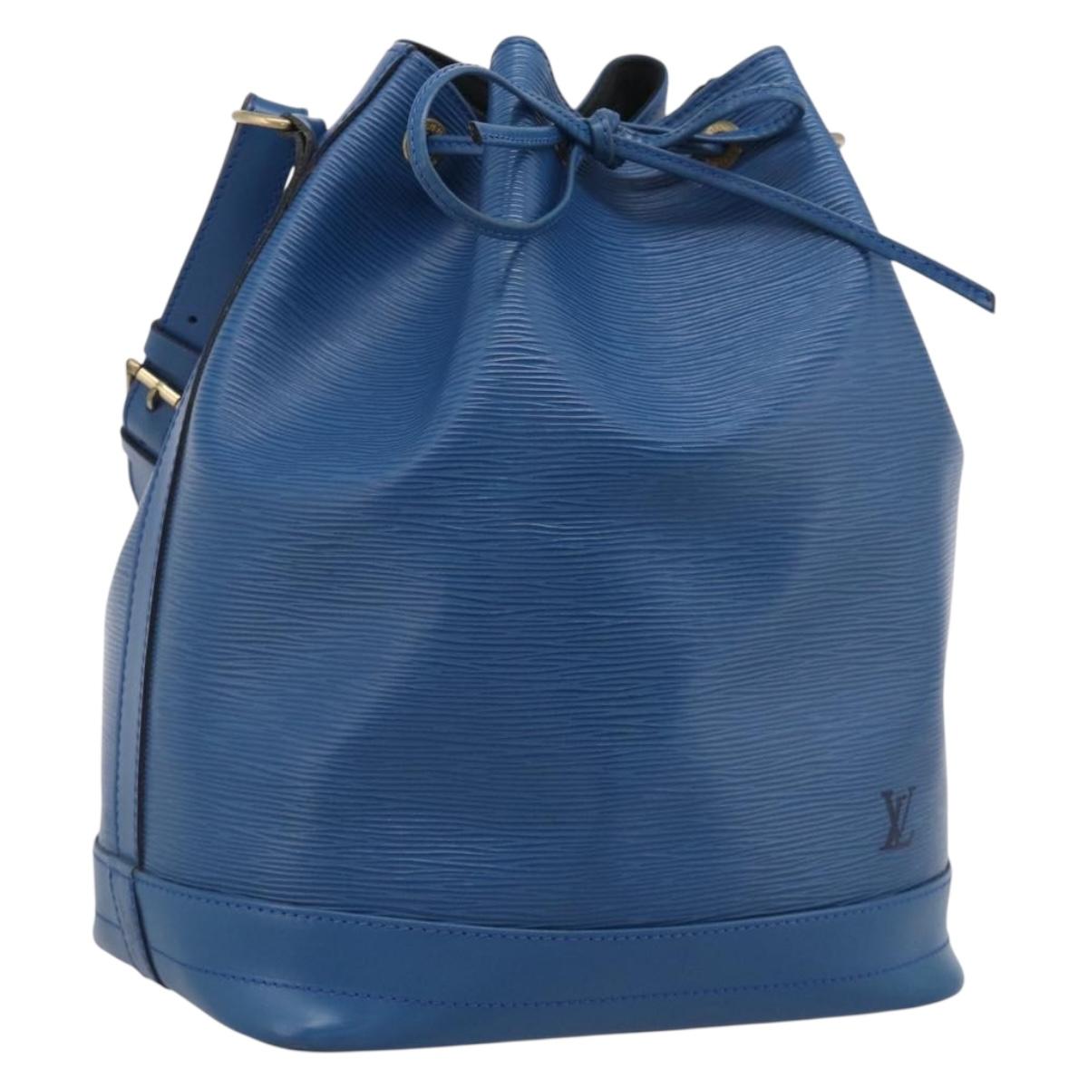 LOUIS VUITTON Epi Noe Shoulder Bag Blue M44005 LV Auth 211961V