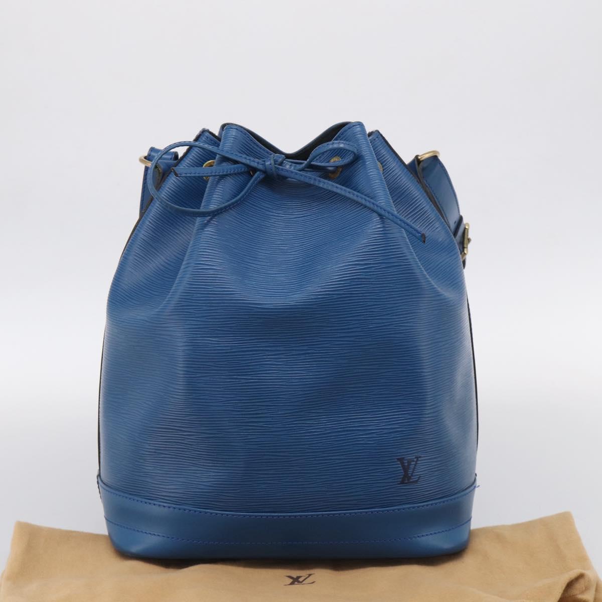 LOUIS VUITTON Epi Noe Shoulder Bag Blue M44005 LV Auth 211961V