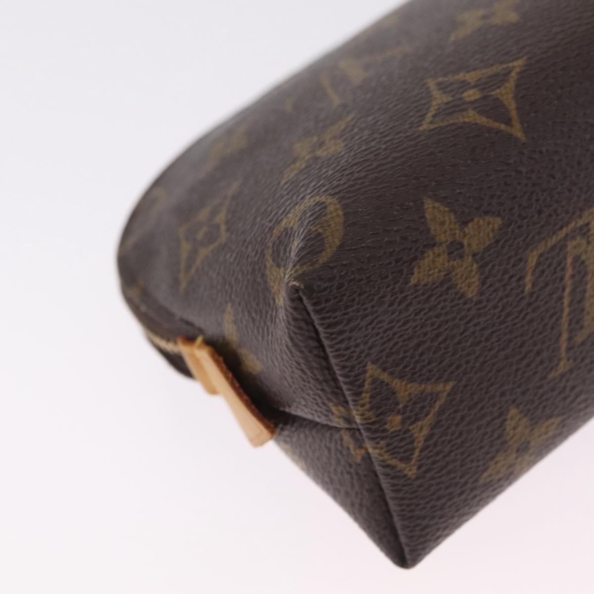LOUIS VUITTON Monogram Pochette Cosmetic PM Pouch M43998 LV Auth 212008A
